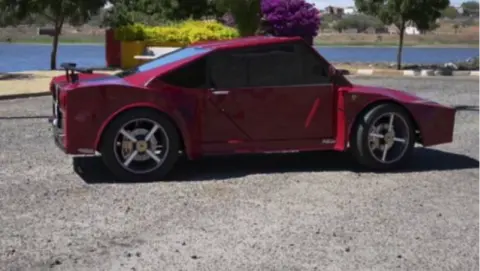 Brazilian Man Builds Ferrari from Scrap…Sort Of!