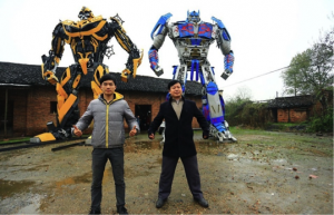 chinese-father-and-son-duo-transform-scrap-cars-into-transformers